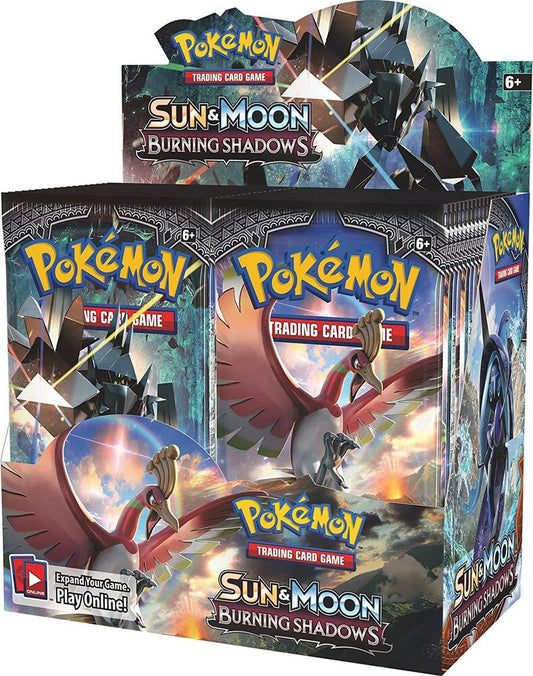 *2 BOXES* - Pokemon TCG: Spanish Sun & Moon 3 Burning Shadows Booster Display (2 half boxes per unit)