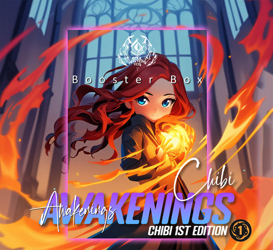 Soul Masters TCG: Awakenings Core Set- Booster Box, 1st Edition Chibi Style