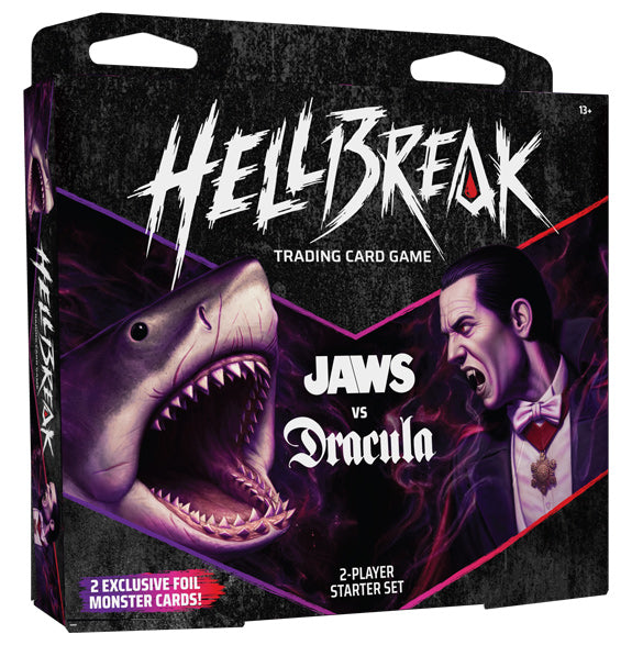 Hellbreak TCG: 2-Player Starter Set- Jaws vs Dracula