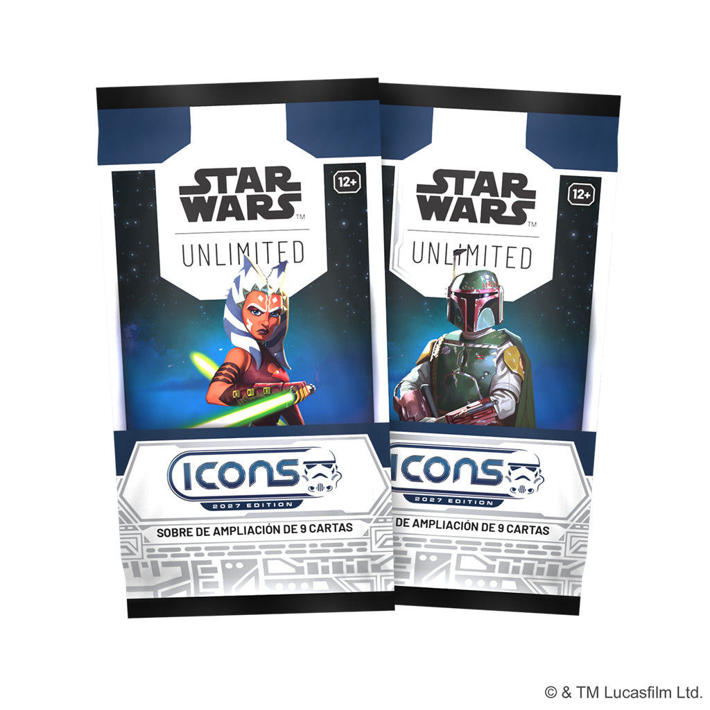 Star Wars Unlimited — Icons 2027 Edition: Booster Display (Inglés)