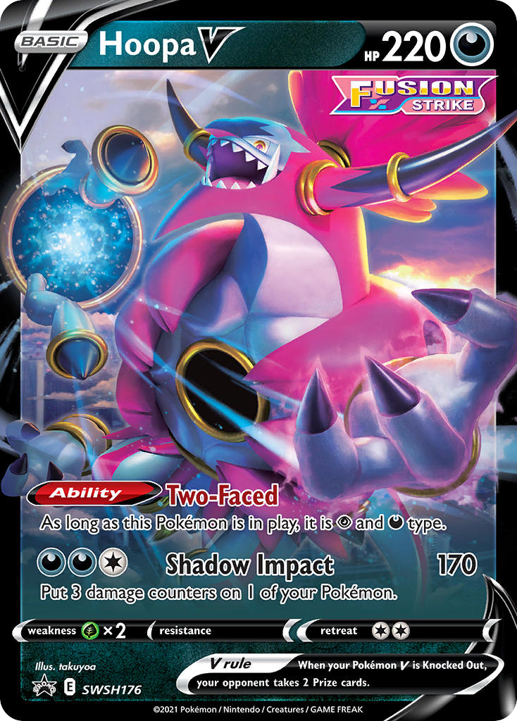 Hoopa V #SWSH176 [SWSHP] [ENG] NM Holo