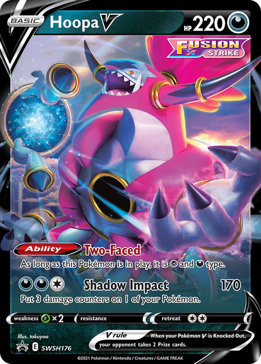 Hoopa V #SWSH176 [SWSHP] [ENG] NM Holo