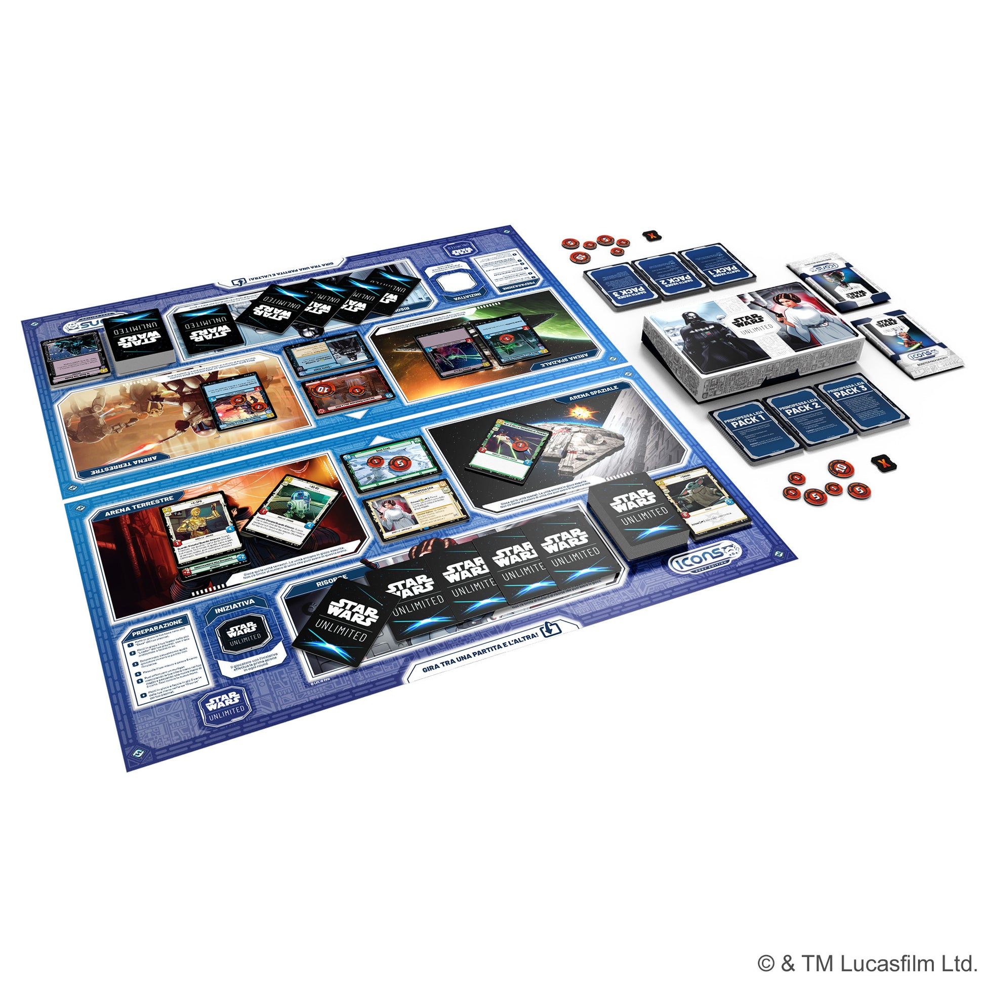 Star Wars Unlimited — Icons 2027 Edition: Starter Box (Inglés)