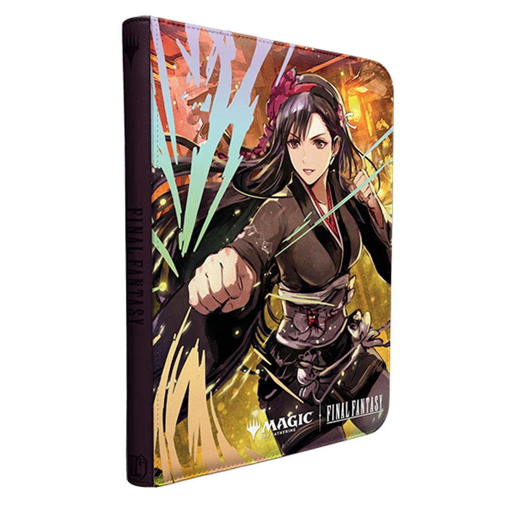 Magic: The Gathering — Binder: PRO 9-Pocket Premium Zippered MTG- Final Fantasy- Tifa Lockhart