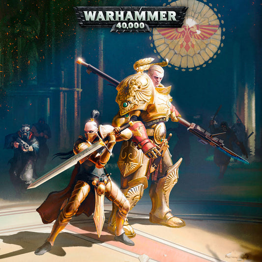 Adeptus Custodes: Valerian and Aleya