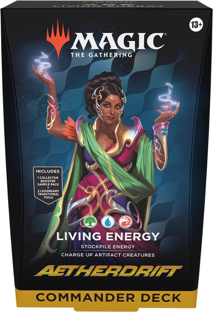 Magic: The Gathering — Aetherdrift Commander Deck Living Energy ENG
