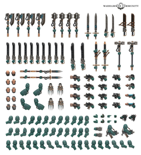 HH:legion Astartes Melee Weapons Upgrade