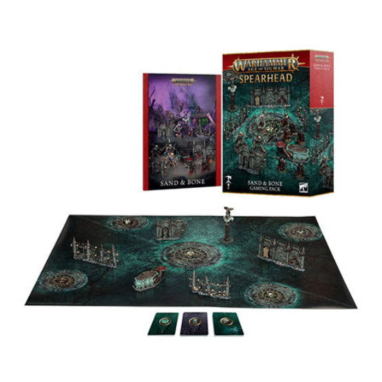 AoS: Sand and Bone Gaming Pack (Inglés)