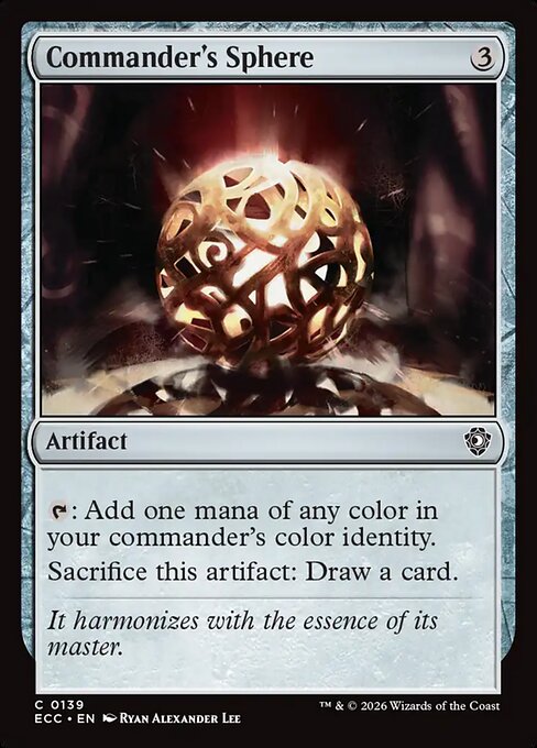 Commander's Sphere #139 [ECC] [ENG] NM