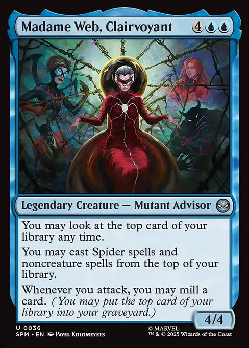 Madame Web, Clairvoyant #36 [SPM] [ENG] NM Foil