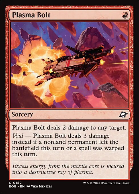Plasma Bolt #152 [EOE] [ENG] NM Foil