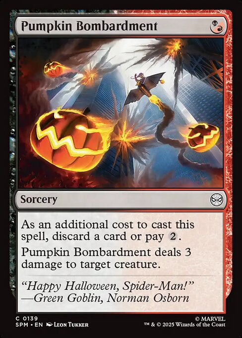 Pumpkin Bombardment #139 [SPM] [ENG] NM