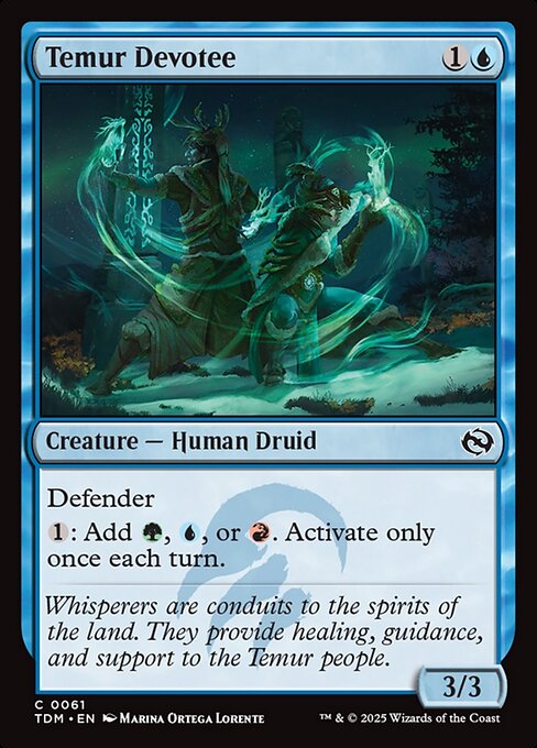 Temur Devotee #61 [TDM] [ENG] NM