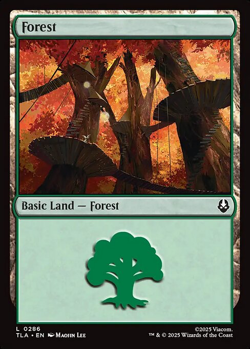 Forest #286 [TLA] [ENG] NM