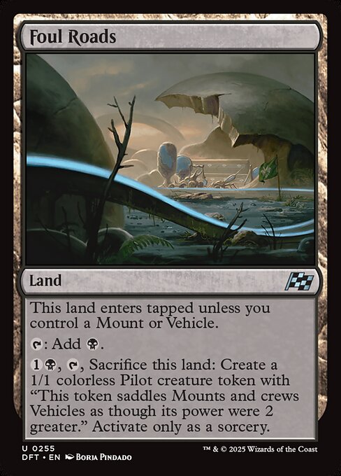 Foul Roads #255 [DFT] [ENG] NM
