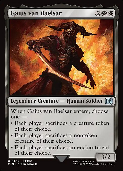 Gaius van Baelsar #102 [FIN] [ENG] NM Foil