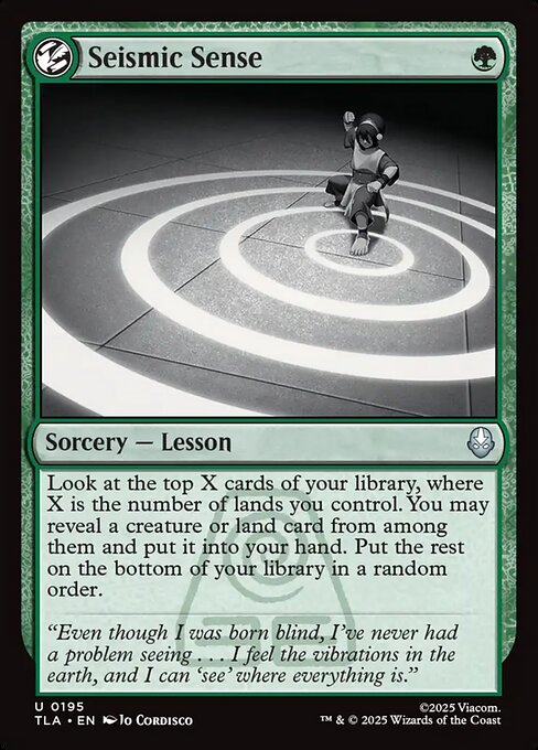 Seismic Sense #195 [TLA] [ENG] NM Foil