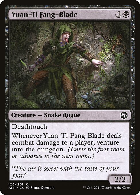 Yuan-Ti Fang-Blade #128 [AFR] [ENG] NM