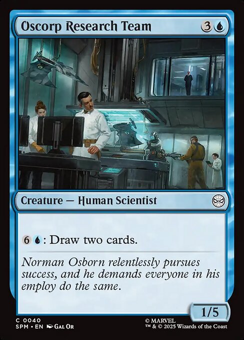 Oscorp Research Team #40 [SPM] [ENG] NM Foil