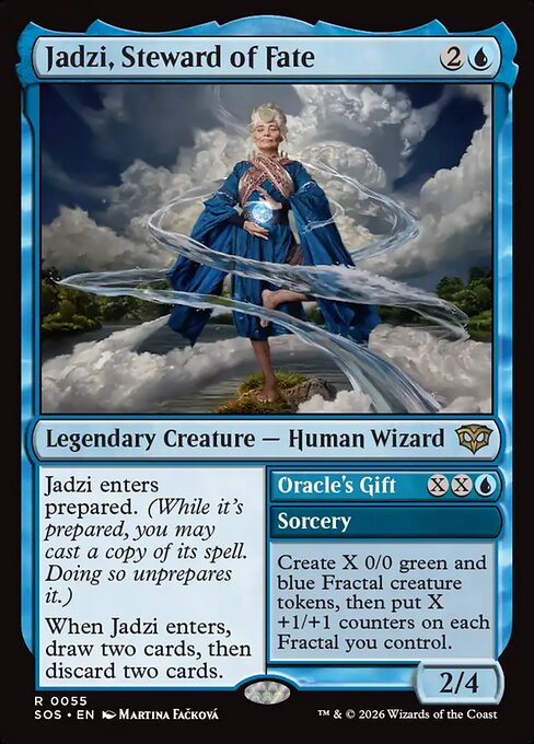 Jadzi, Steward of Fate // Oracle's Gift #55 [SOS] [ENG] NM