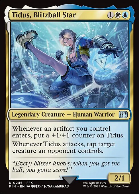 Tidus, Blitzball Star #246 [FIN] [ESP] NM