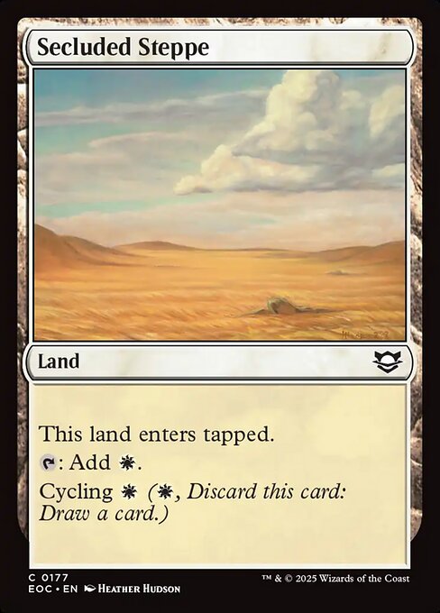 Secluded Steppe #177 [EOC] [ENG] NM