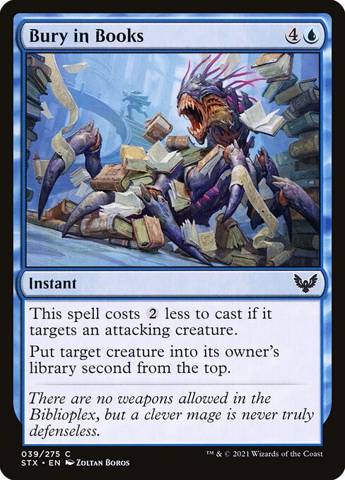 Bury in Books #39 [STX] [ENG] NM Foil