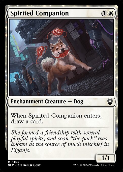 Spirited Companion #155 [BLC] [ENG] NM