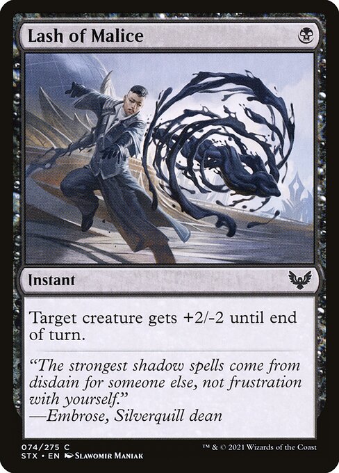 Lash of Malice #74 [STX] [ENG] NM Foil