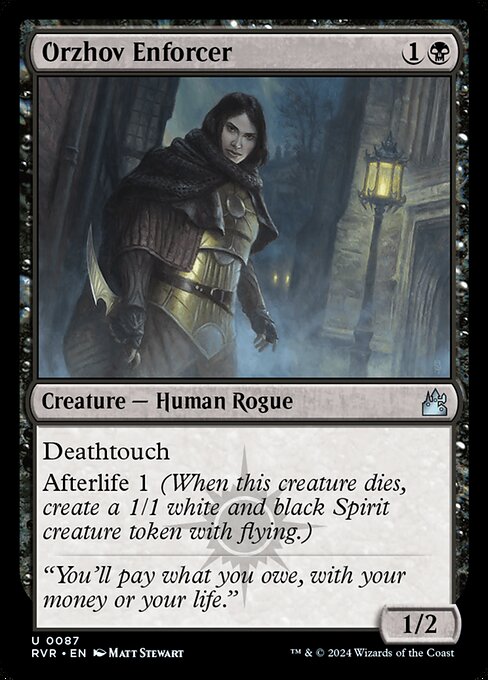 Orzhov Enforcer #87 [RVR] [ENG] NM