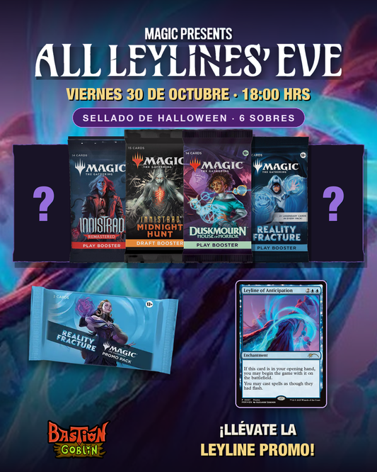 Entrada — All Leylines' Eve · Sellado de Halloween (Vie 30 Oct)