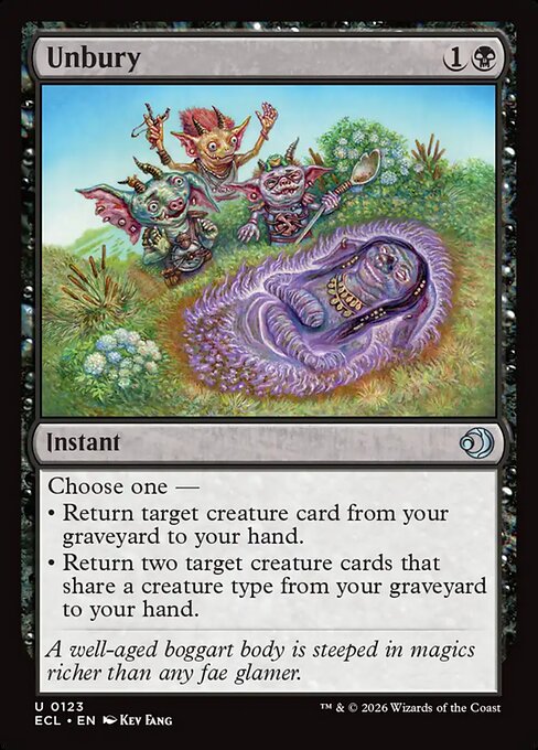 Unbury #123 [ECL] [ENG] NM