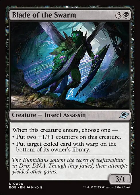 Blade of the Swarm #90 [EOE] [ENG] NM Foil