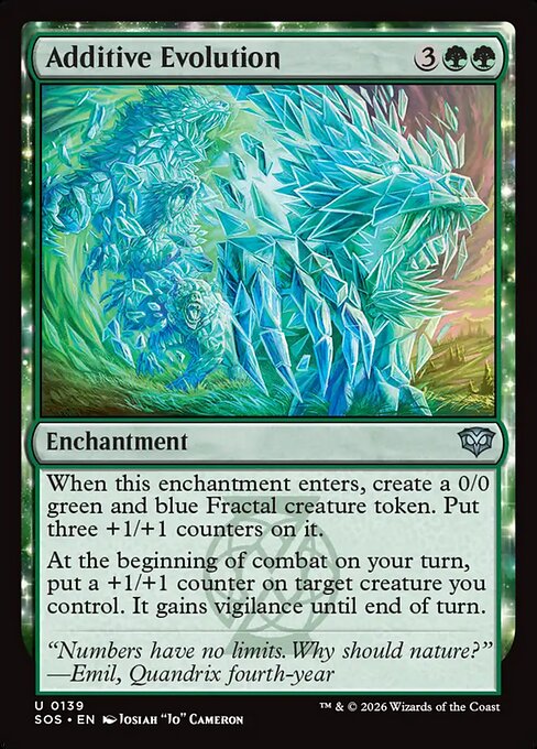 Additive Evolution #139 [SOS] [ENG] NM Foil