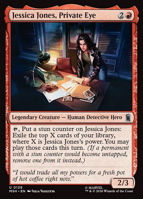 Jessica Jones, Private Eye #139 [MSH] [ENG] NM