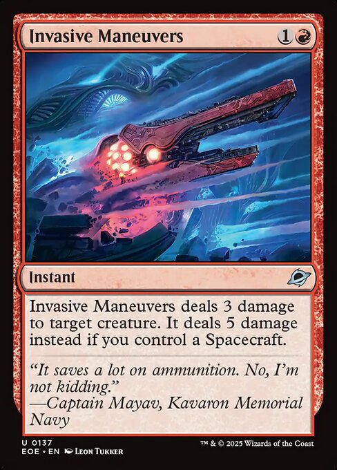 Invasive Maneuvers #137 [EOE] [ENG] NM