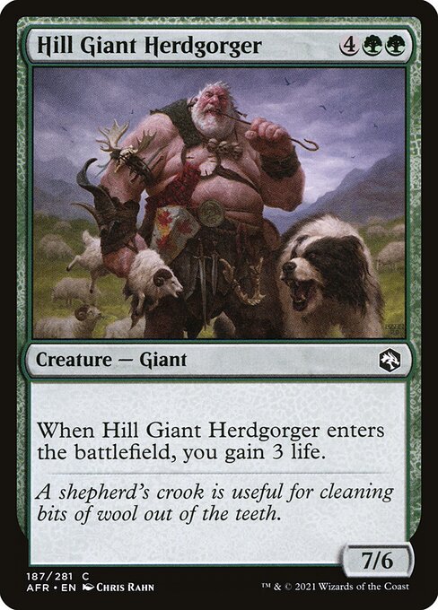 Hill Giant Herdgorger #187 [AFR] [ENG] NM