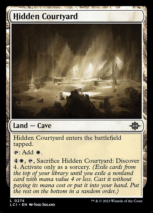 Hidden Courtyard #274 [LCI] [ENG] NM