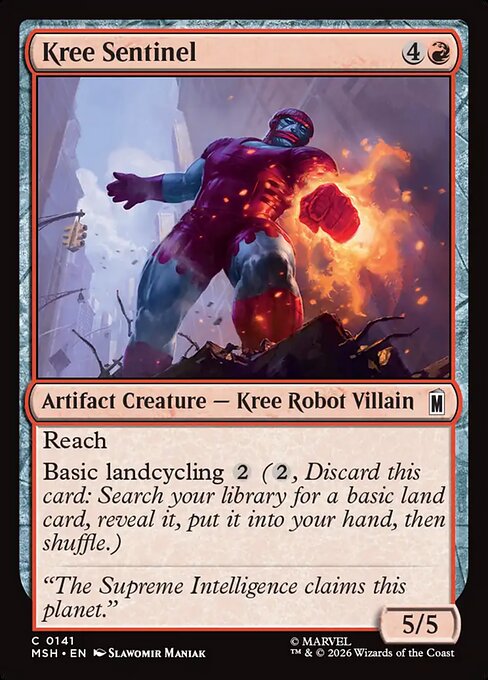 Kree Sentinel #141 [MSH] [ENG] NM