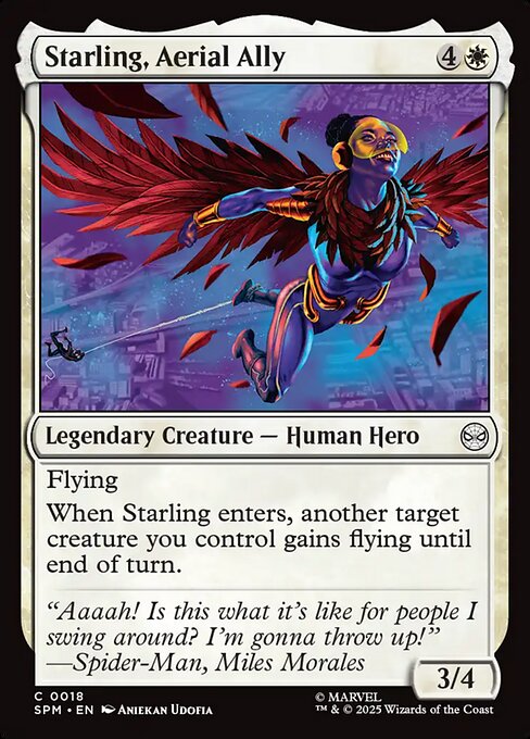 Starling, Aerial Ally #18 [SPM] [ENG] NM