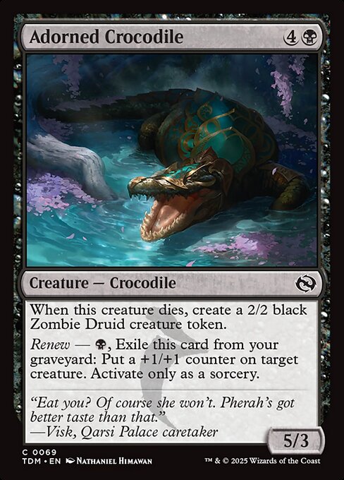 Adorned Crocodile #69 [TDM] [ENG] NM