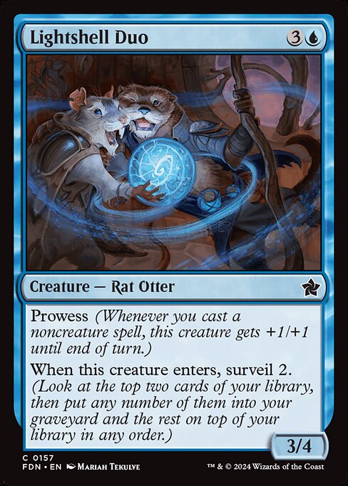 Lightshell Duo #157 [FDN] [ENG] NM Foil