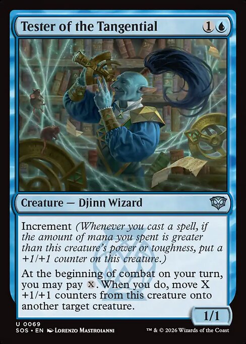 Tester of the Tangential #69 [SOS] [ENG] NM Foil