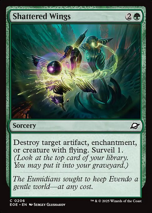 Shattered Wings #206 [EOE] [ENG] NM Foil