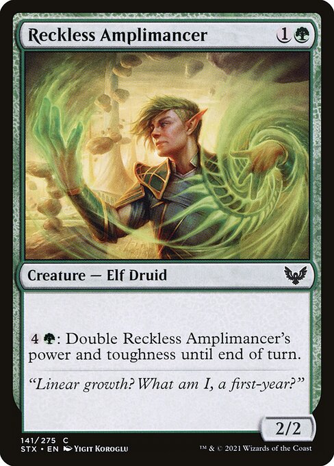 Reckless Amplimancer #141 [STX] [ENG] NM
