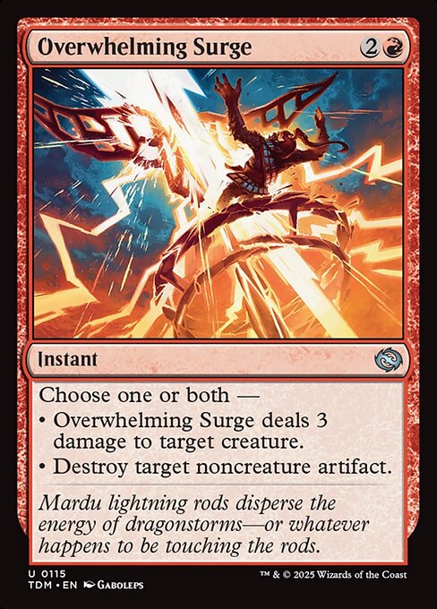 Overwhelming Surge #115 [TDM] [ENG] NM