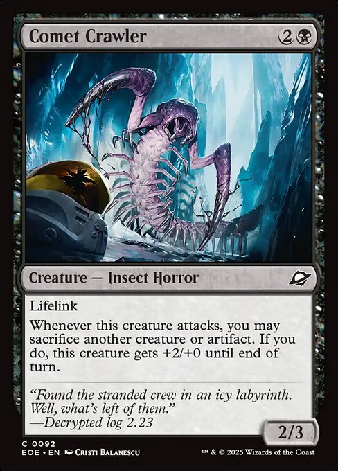 Comet Crawler #92 [EOE] [ENG] NM Foil