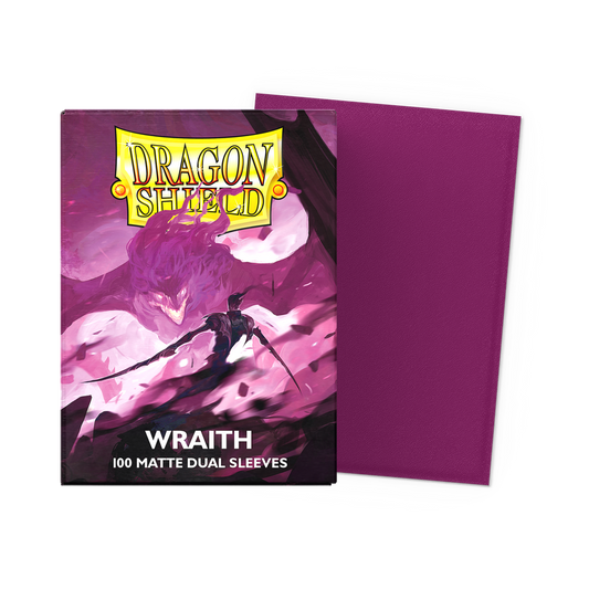 Dragon Shield Matte Dual Sleeves — Wraith