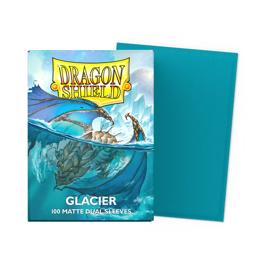 Dragon Shield Matte Dual Sleeves — Glacier