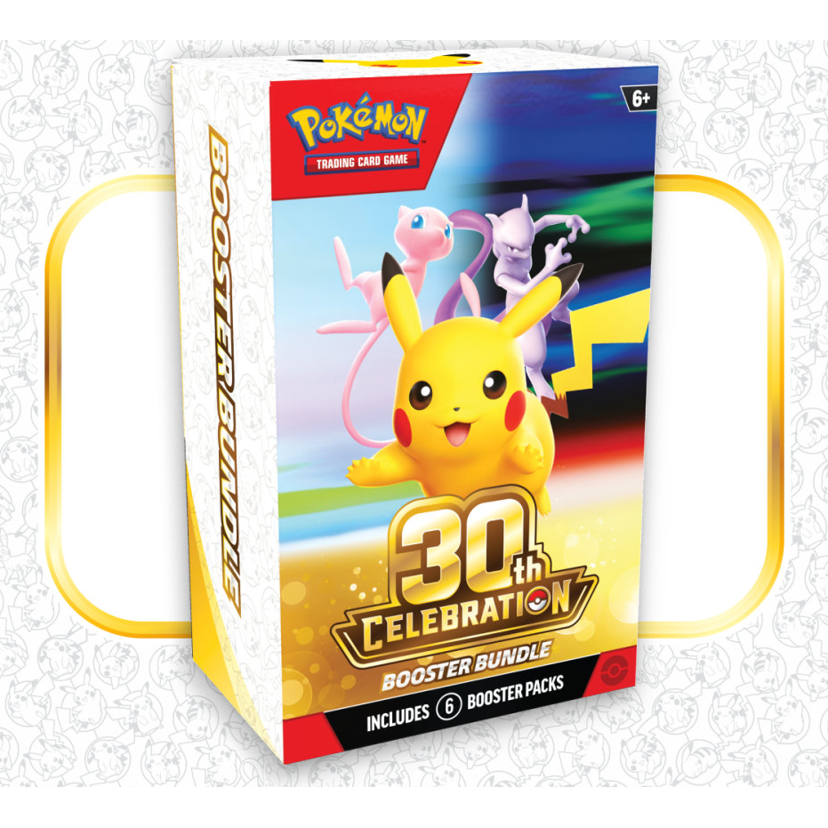 Pokémon TCG 30th Celebration — Booster Bundle — En Inglés